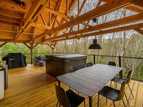 Terrasse - 4896 Ch. De La Grande-Vallée, Chertsey, QC - Outdoor With Deck Patio Veranda With Exterior