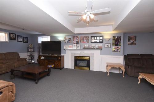 17 Durrell Court, Hamilton, ON - Indoor With Fireplace