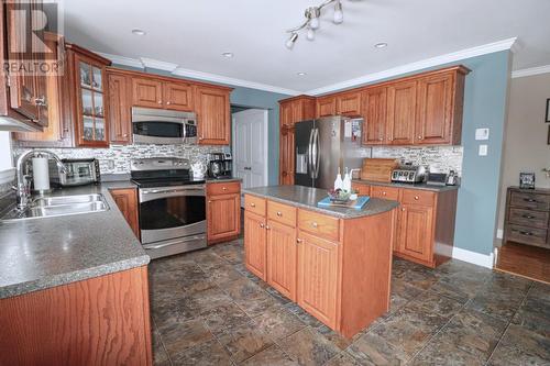 12 Aspen Avenue, Cormack, NL - Indoor Photo Showing Kitchen With Double Sink