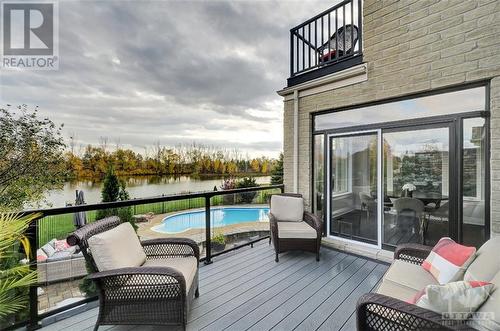 6900 Lakes Park Drive, Greely, ON - Outdoor With In Ground Pool With Deck Patio Veranda With Exterior