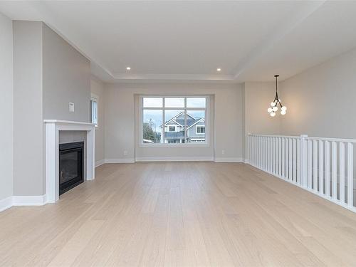 2661 Mica Pl, Langford, BC - Indoor Photo Showing Living Room With Fireplace