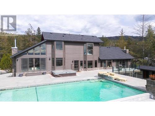5774 Deadpine Drive, Kelowna, BC - Outdoor With In Ground Pool