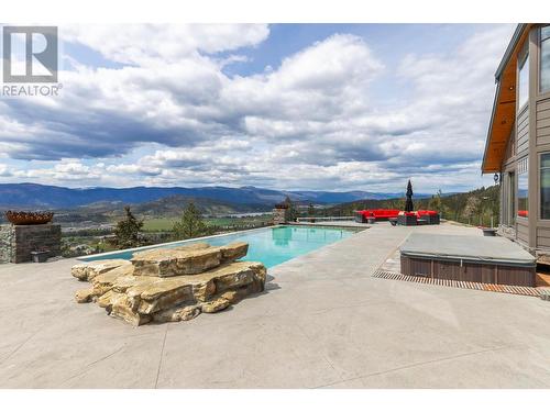 5774 Deadpine Drive, Kelowna, BC - Outdoor With In Ground Pool With View