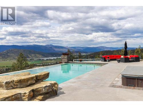 5774 Deadpine Drive, Kelowna, BC - Outdoor With In Ground Pool With View