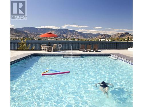 4200 Lakeshore Drive Unit# 316 Lot# 80, Osoyoos, BC - Outdoor With In Ground Pool With View