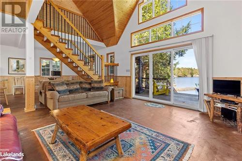 1129 Greenwood Point Road Unit# 1, Gravenhurst, ON - Outdoor With Body Of Water With Deck Patio Veranda