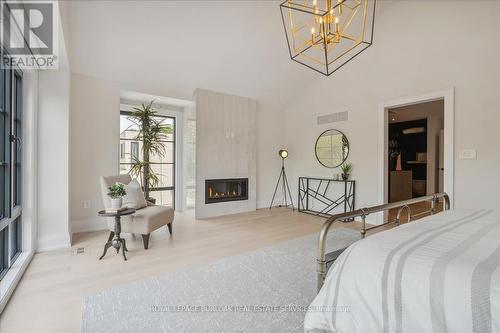 2103 Paisley Avenue, Burlington, ON - Indoor Photo Showing Bedroom With Fireplace