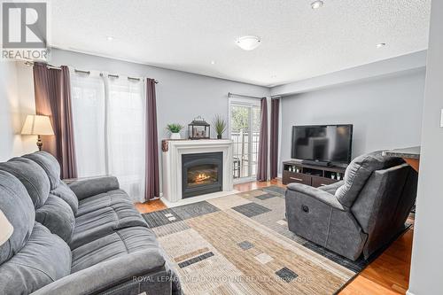 102 Cedarbrook Road, Brampton, ON - Indoor Photo Showing Living Room With Fireplace