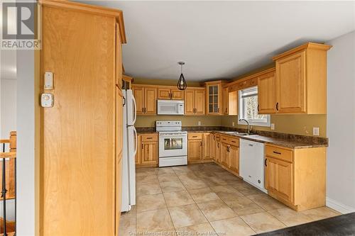 89 Cormier Rd, Cap Pele, NB - Indoor Photo Showing Kitchen With Double Sink