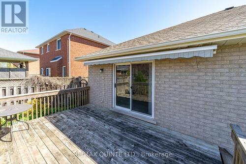 20 Linden Lane, Belleville, ON - Outdoor With Deck Patio Veranda With Exterior