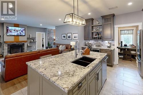 9 Leeland Way, Killarney Road, NB - Indoor Photo Showing Kitchen With Double Sink With Upgraded Kitchen