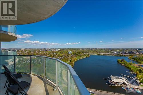 Views from balcony - 805 Carling Avenue Unit#3206, Ottawa, ON - Outdoor With Body Of Water With Balcony With View