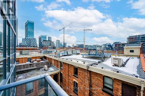 516 - 478 King Street W, Toronto, ON - Outdoor With Balcony With View