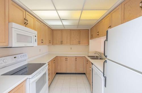 495 Highway 8|Unit #210, Stoney Creek, ON - Indoor Photo Showing Kitchen With Double Sink