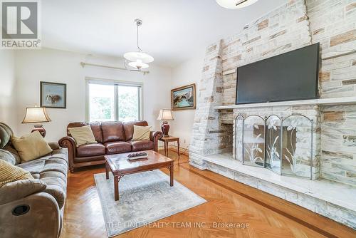 99 Birch Avenue, Richmond Hill, ON - Indoor Photo Showing Living Room With Fireplace