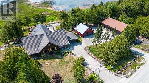 Log Home on 1.2 Acres! - 49 Widgeon Cove Road, Northern Bruce Peninsula, ON - Outdoor With View