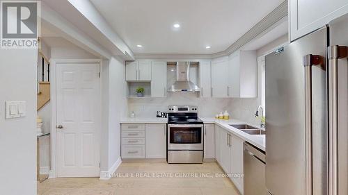 66 Calmist Crescent, Brampton, ON - Indoor Photo Showing Kitchen With Double Sink
