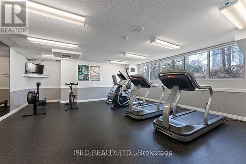 411 - 3700 Kaneff Crescent, Mississauga, ON - Indoor Photo Showing Gym Room