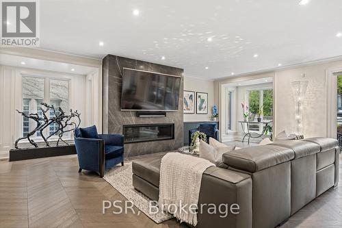 208 Dunvegan Road, Toronto, ON - Indoor Photo Showing Living Room With Fireplace