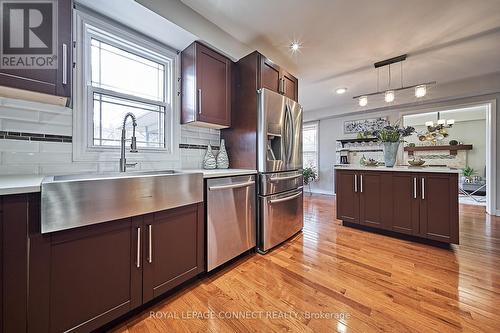 64 Jason Dr, Whitby, ON - Indoor Photo Showing Kitchen With Stainless Steel Kitchen