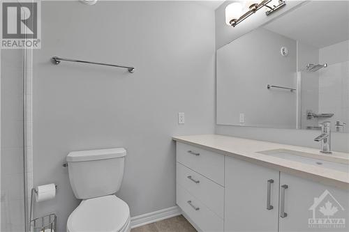 ensuite bath vanity with set of drawers and quartz countertop - 800 Cap Diamant Way, Ottawa, ON - Indoor Photo Showing Bathroom