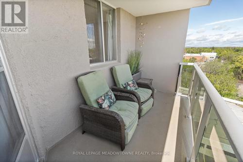 802 - 81 Millside Drive, Milton, ON - Outdoor With Balcony With Exterior