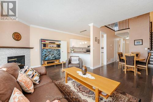 1393 Treeland Street, Burlington, ON - Indoor Photo Showing Living Room With Fireplace
