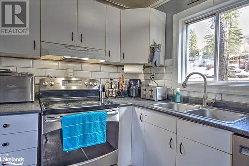 562 Mountain Street, Haliburton, ON - Indoor Photo Showing Kitchen With Double Sink