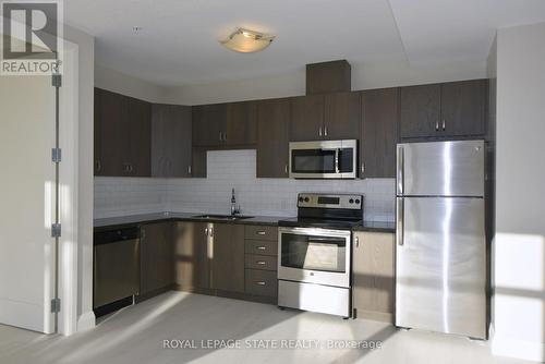 515 - 118 King Street E, Hamilton, ON - Indoor Photo Showing Kitchen With Stainless Steel Kitchen