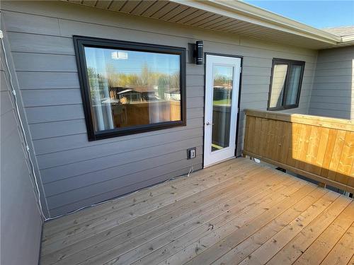 61 Boschman Bay, Brandon, MB - Outdoor With Deck Patio Veranda With Exterior