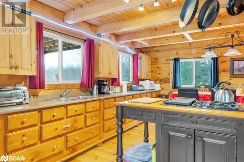 1519 Rockies Road, Tweed, ON - Indoor Photo Showing Kitchen With Double Sink