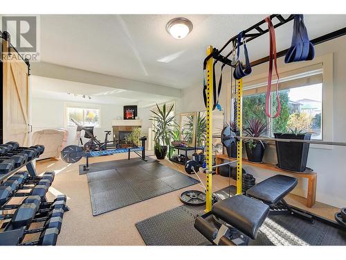291 Sandpiper Court, Kelowna, BC - Indoor Photo Showing Gym Room