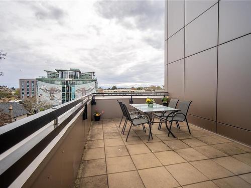 502-1029 View St, Victoria, BC - Outdoor With Balcony