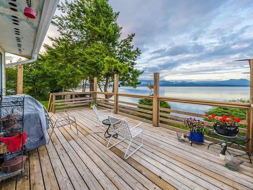 310 1St St, Sointula, BC - Outdoor With Body Of Water With Deck Patio Veranda With View