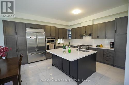 20 Tweedhill Avenue, Caledon, ON - Indoor Photo Showing Kitchen With Double Sink