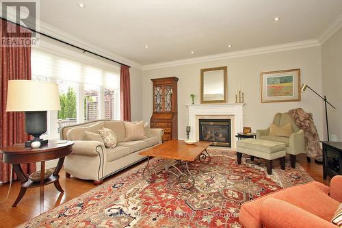 32 Birch Avenue, Richmond Hill, ON - Indoor Photo Showing Living Room With Fireplace