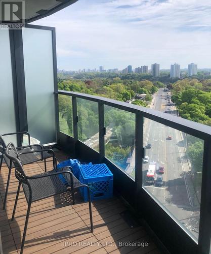 1218 - 585 Bloor Street E, Toronto, ON - Outdoor With Balcony With View With Exterior
