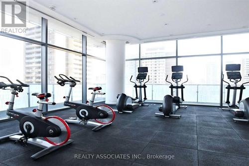 3601 - 50 Charles Street E, Toronto, ON - Indoor Photo Showing Gym Room