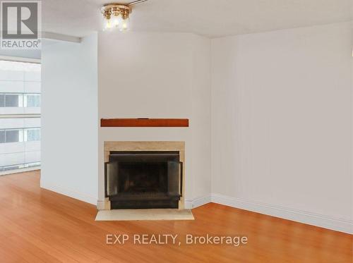 1510 - 705 King Street W, Toronto, ON - Indoor Photo Showing Living Room With Fireplace