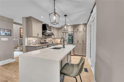 50 Kennedy Avenue, Hamilton, ON - Indoor Photo Showing Kitchen With Upgraded Kitchen