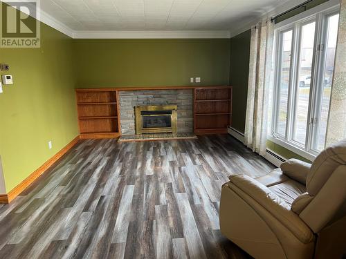 51 High Street, Baie Verte, NL - Indoor Photo Showing Living Room With Fireplace