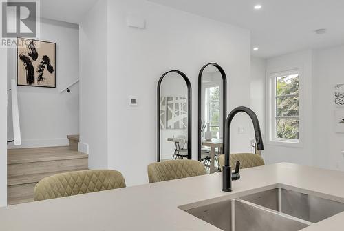 1455 Cara Glen Court Unit# 108, Kelowna, BC - Indoor Photo Showing Kitchen With Double Sink