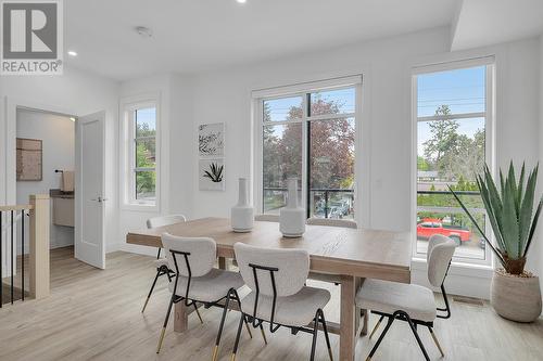 1455 Cara Glen Court Unit# 103, Kelowna, BC - Indoor Photo Showing Dining Room