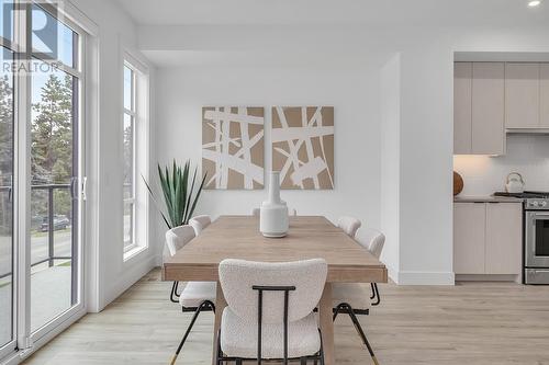 Dining Room - Photo of a similar home in the community. - 1455 Cara Glen Court Unit# 103, Kelowna, BC - Indoor Photo Showing Dining Room