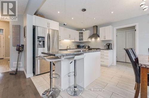 22 Hilborn Street, East Luther Grand Valley, ON - Indoor Photo Showing Kitchen With Stainless Steel Kitchen With Upgraded Kitchen