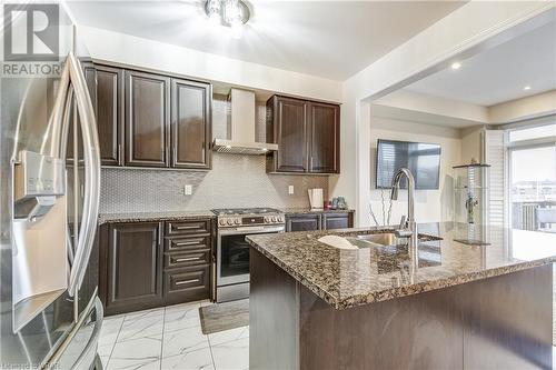 115 Vanilla Trail, Thorold, ON - Indoor Photo Showing Kitchen With Double Sink With Upgraded Kitchen