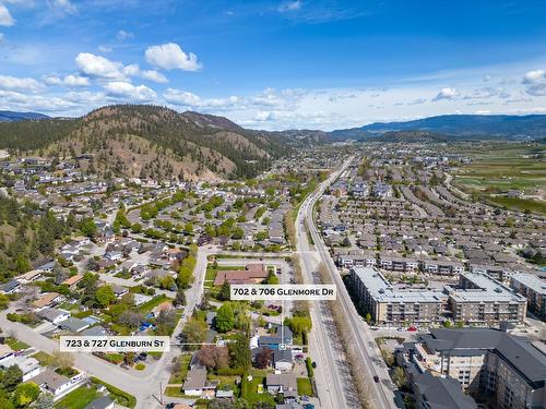 727 Glenburn Street, Kelowna, BC - Outdoor With View