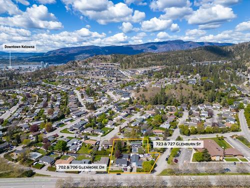 727 Glenburn Street, Kelowna, BC - Outdoor With View