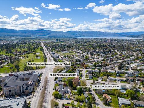 702 Glenmore Drive, Kelowna, BC - Outdoor With View