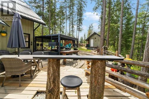 2592 Alpen Paradies Road Unit# 28, Blind Bay, BC - Outdoor With Deck Patio Veranda